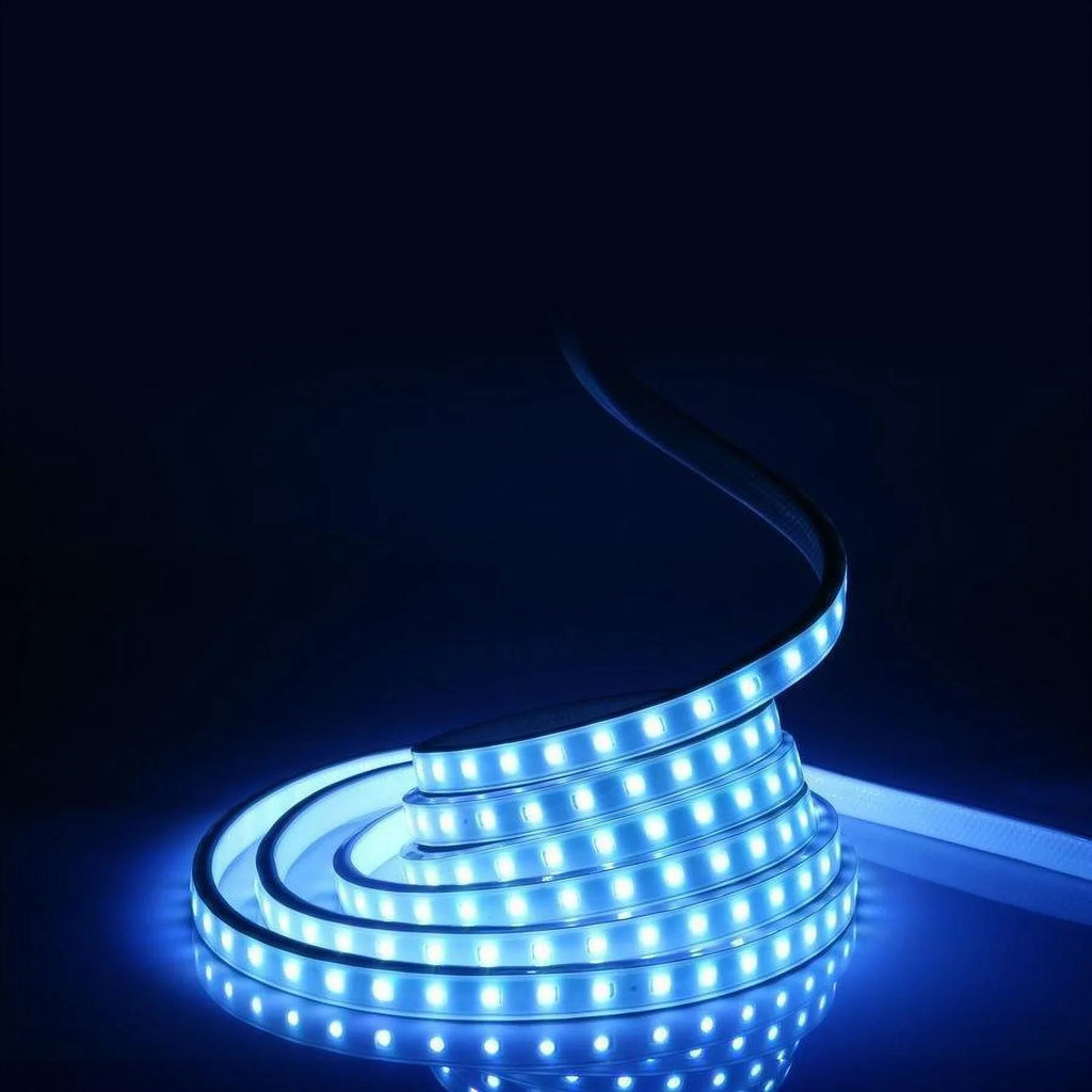 and flexible exterior 15 led Xtricity Indoor feet/8w-3'/120v/Blue strip