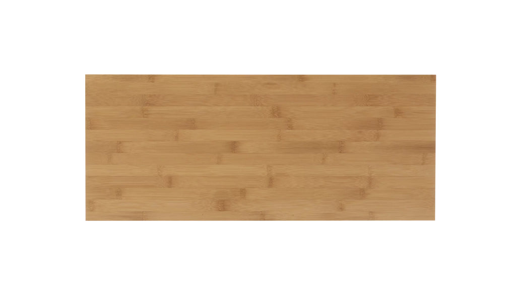 Storage Floor Bracken 3 Door Shelf Bathroom Cabinet, Bamboo Linon 2