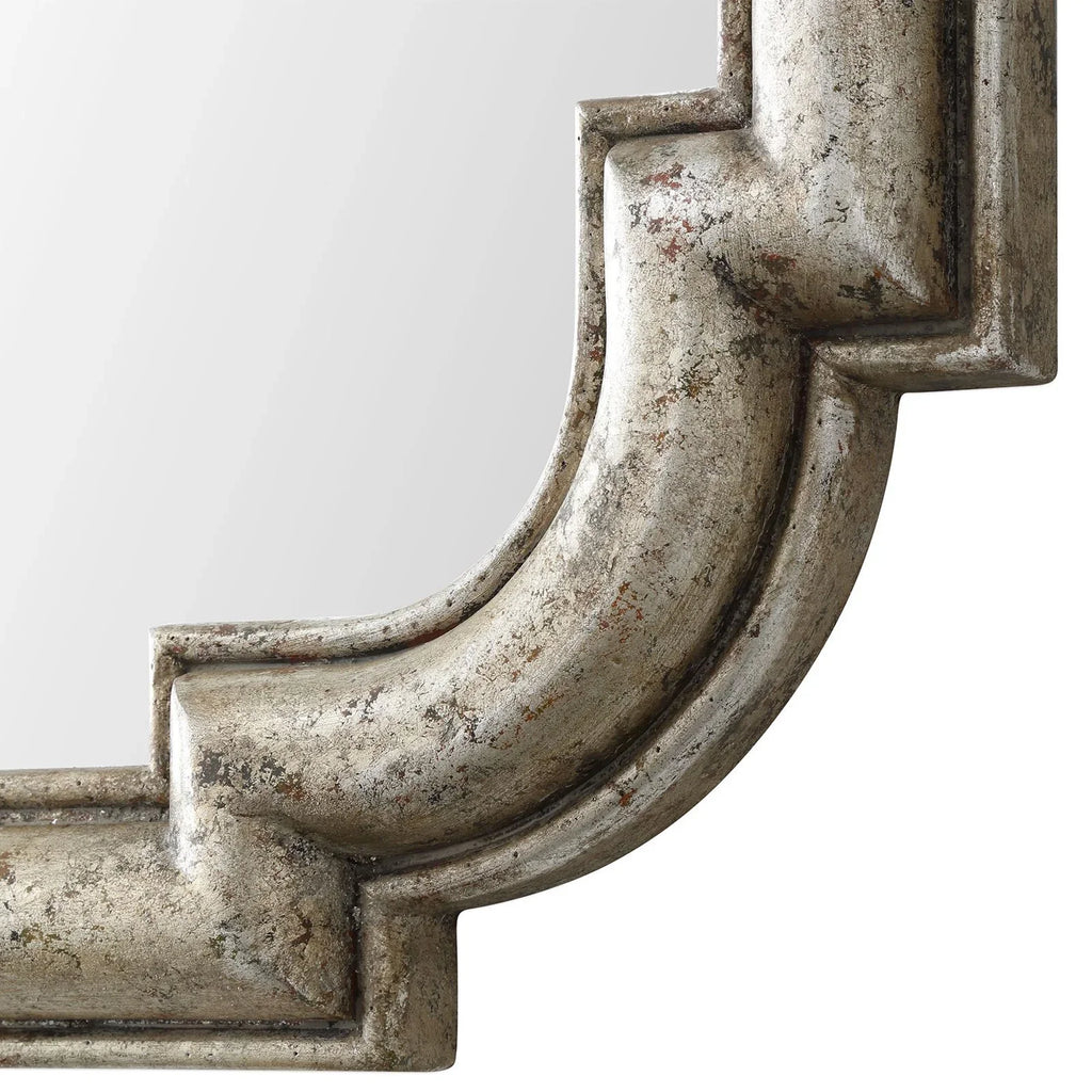 Mirror Silver Calanna Antique Uttermost