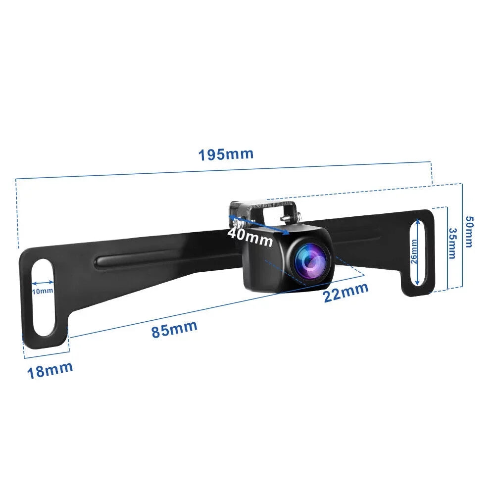 Backup Parking Car HD Rear View Night Vision System Wireless Monitor + 5" Camera