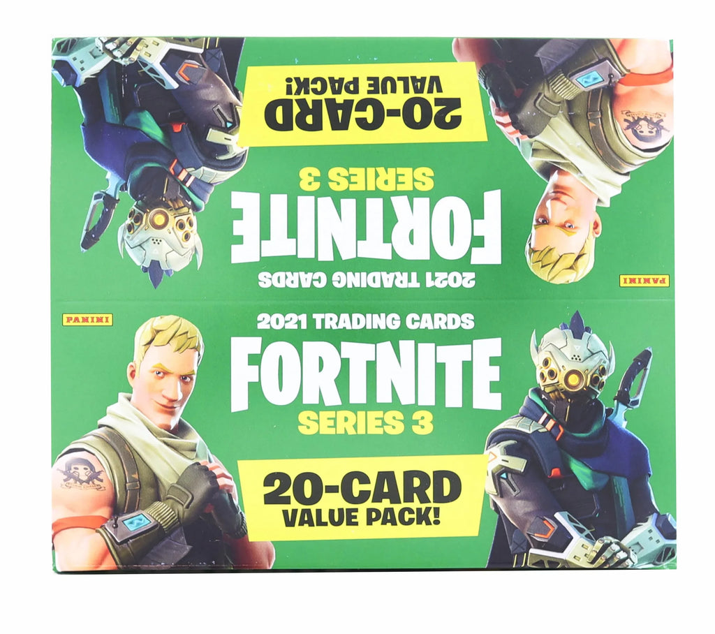 Pack 12 Fat 3 Series Box Trading Packs | Fortnite Cards