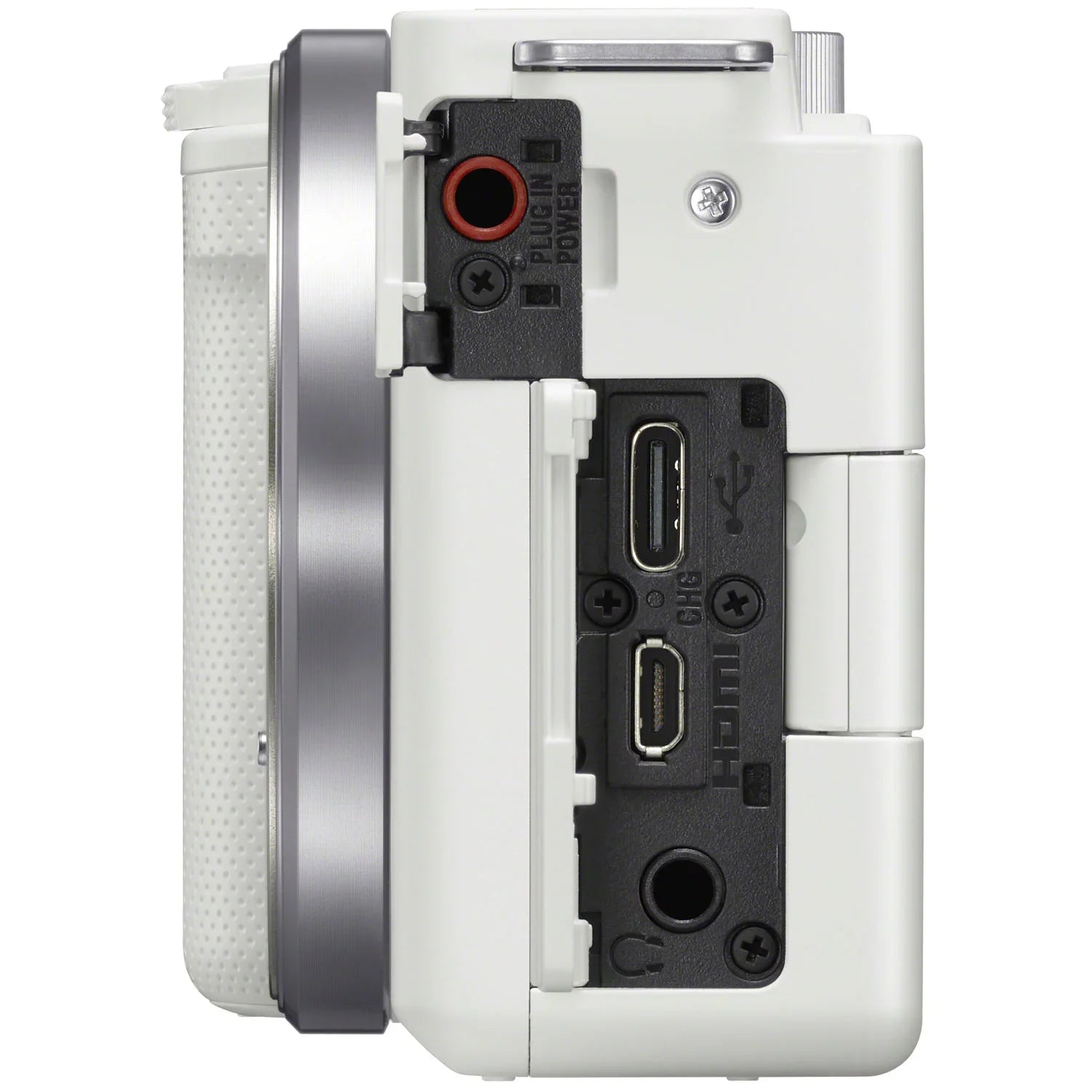 Alpha Lens Extra Gear ZV-E10 Accessories Body Camera Video Bundle 50mm Photo Mirrorless and + Vlog White APS-C Large with Case Battery + SEL50F18F Deco ILCZV-E10/W Kit F1.8 Aperture FE
