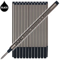 / 4.44 24 Refill - Montblanc 105158 Jaymo Black mm Replacement Measures - - Long for Rollerball 113 in Pen