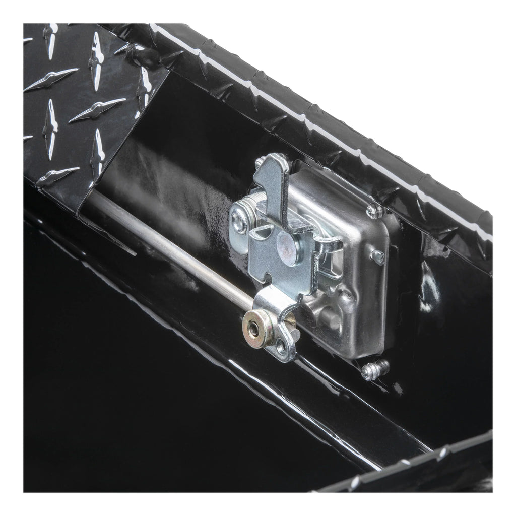 UWS Black Low with Truck Aluminum EC10592 Tool Box RigidCore Heavy-Wall 72-Inch Profile, Lid Gloss