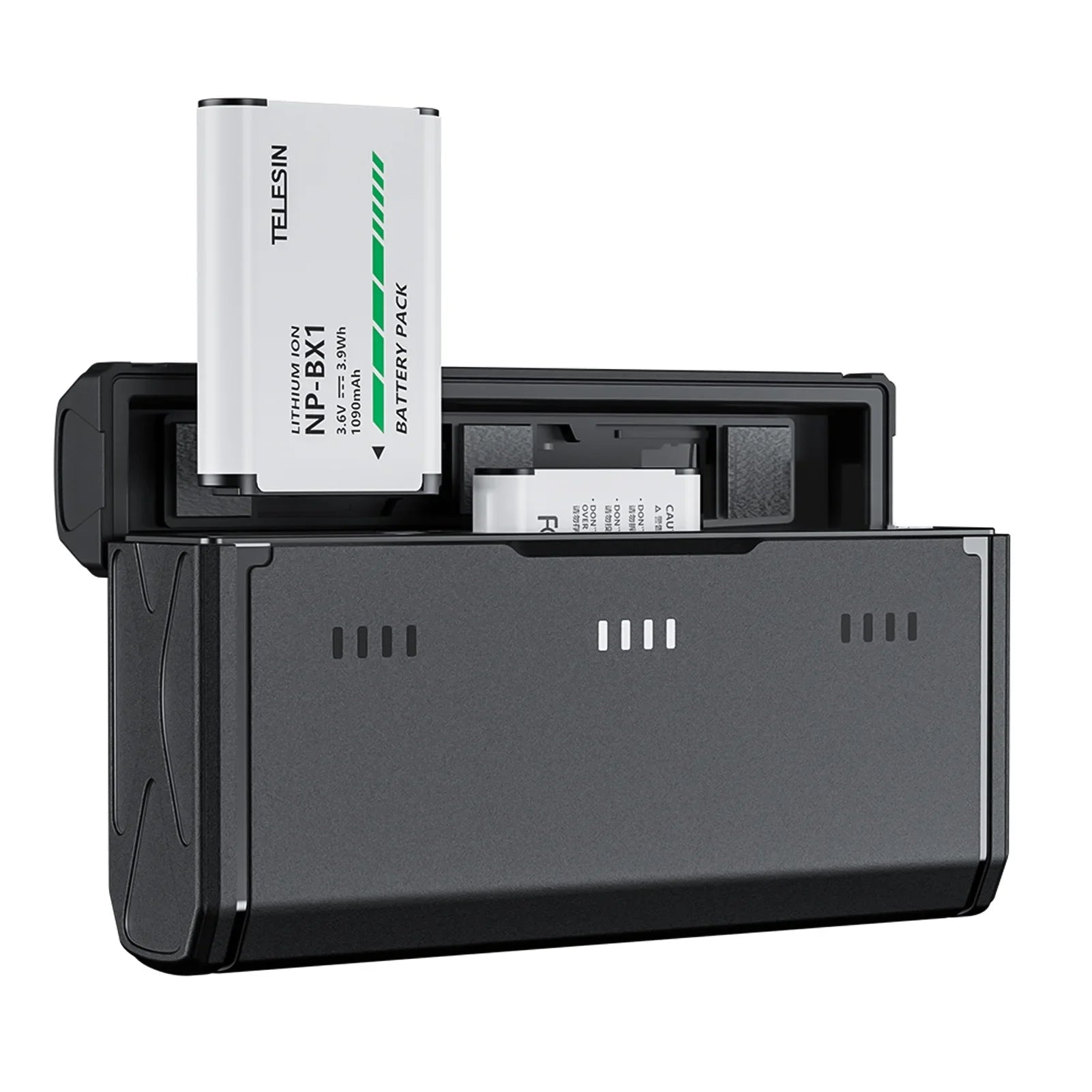 Batteries FDR-X3000R/ HDR-CX405/ RX100M6/ Charging Battery: Dcenta 2pcs WX350/ CMR-001 with TELESIN + ZV-1/ FDR- RX100/ Case with HX50/ H400/ 3-Slot Compatible NP-BX1 HDR-PJ410/