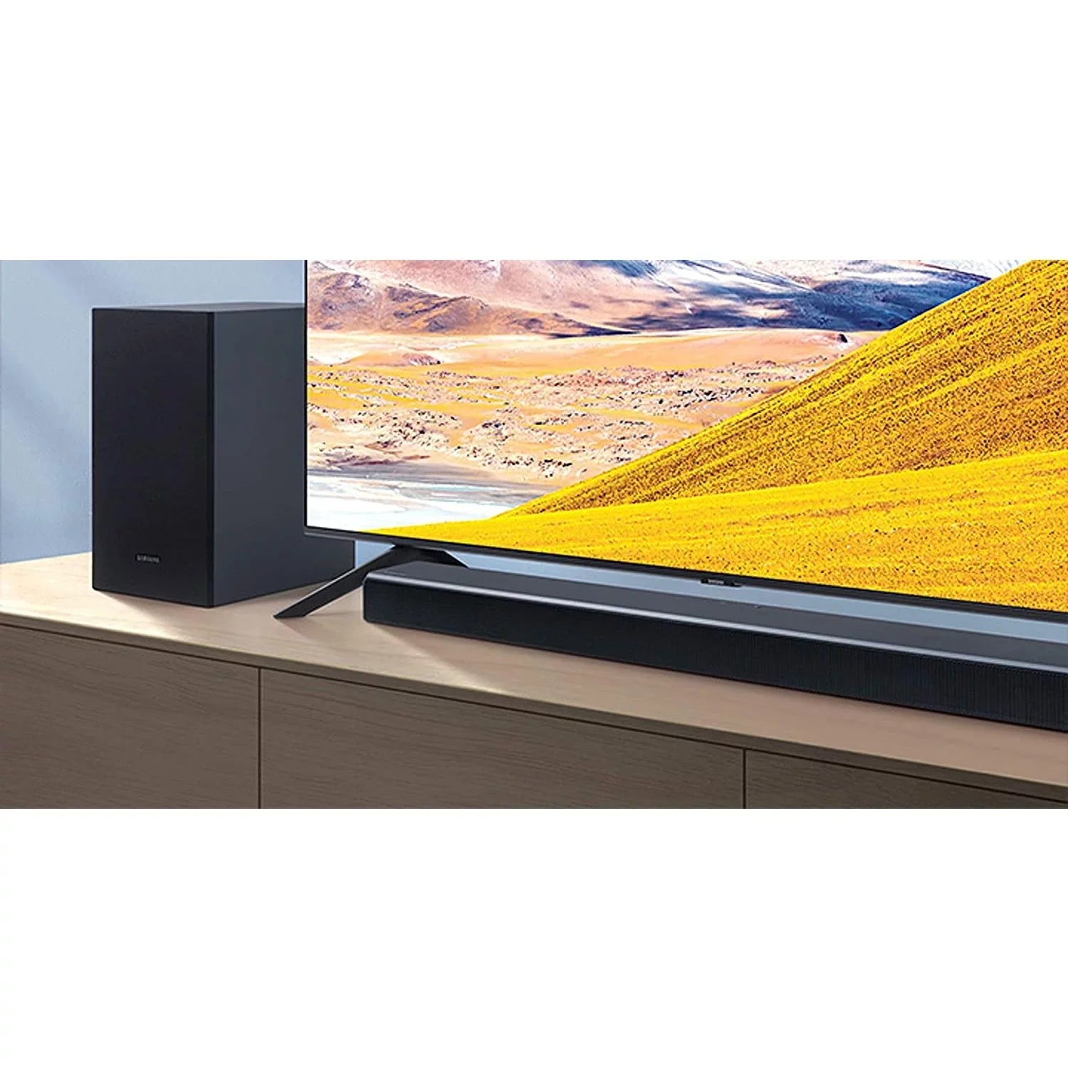 Audio, with Mounting HW-T550 Surround Sound Soundbar Bundle Bracket Dolby with