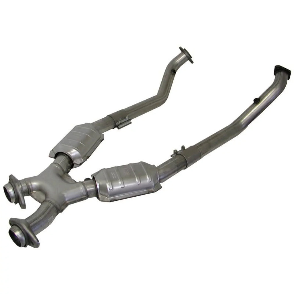 96-98 GT Converters Catalytic 1996-1998 X 4.6 Mustang With - MUSTANG Fits Pipe High 2-1/2 Flow select: BBK