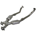96-98 GT Converters Catalytic 1996-1998 X 4.6 Mustang With - MUSTANG Fits Pipe High 2-1/2 Flow select: BBK