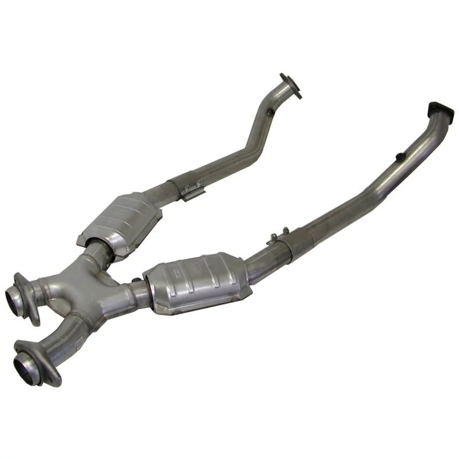 96-98 GT Converters Catalytic 1996-1998 X 4.6 Mustang With - MUSTANG Fits Pipe High 2-1/2 Flow select: BBK