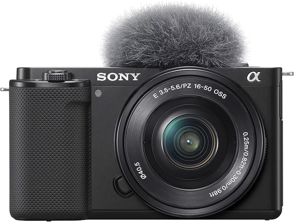 with Camera Lens, Alpha 24.2 1.97", Black Megapixel ZV-E10L Mirrorless 0.63",