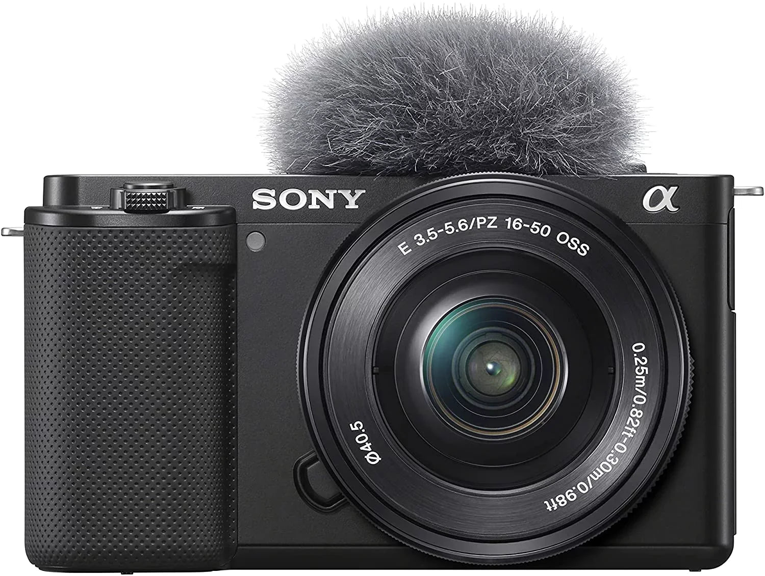 with Camera Lens, Alpha 24.2 1.97", Black Megapixel ZV-E10L Mirrorless 0.63",