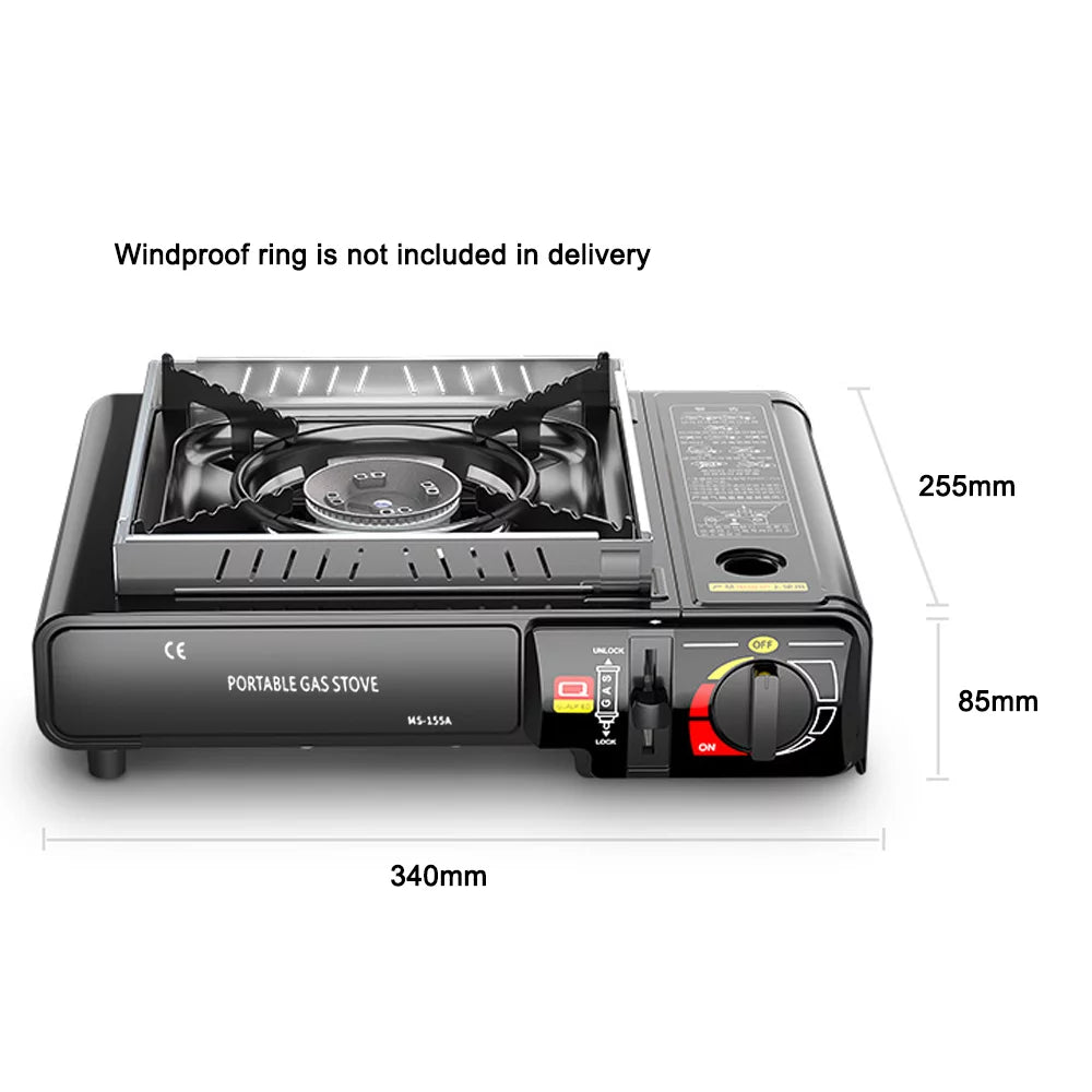 Gases 2.9KW Stove Butanes Hiking Barbecue for High Cassette Portable Stove,