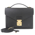 2WAY Used Monceau Epi Bag Authenticated Noir M52122