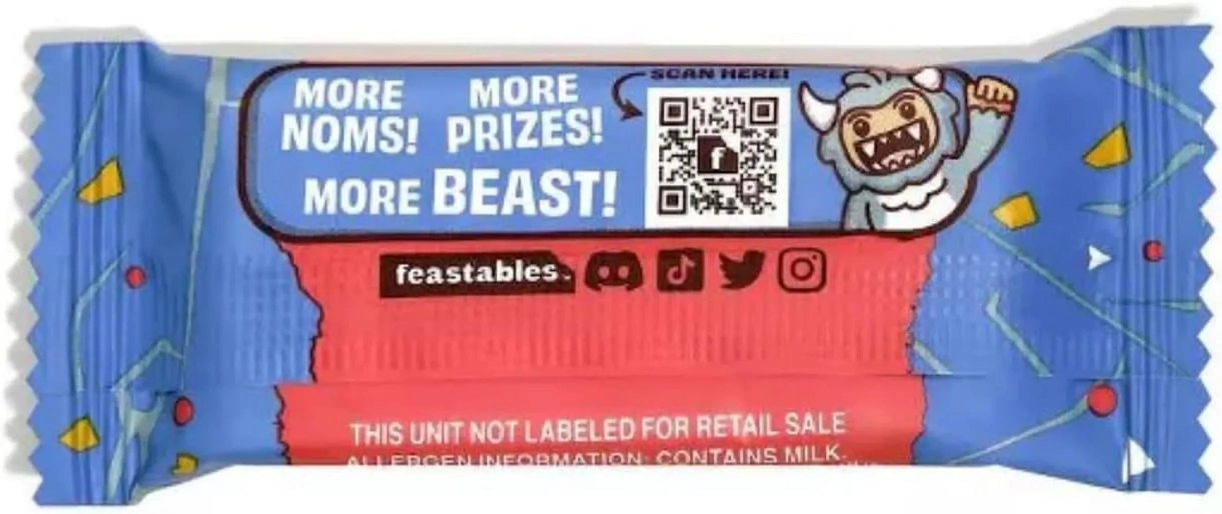 Mini Beast Of Chocolate Bag Bars 50 Feastables Mr.