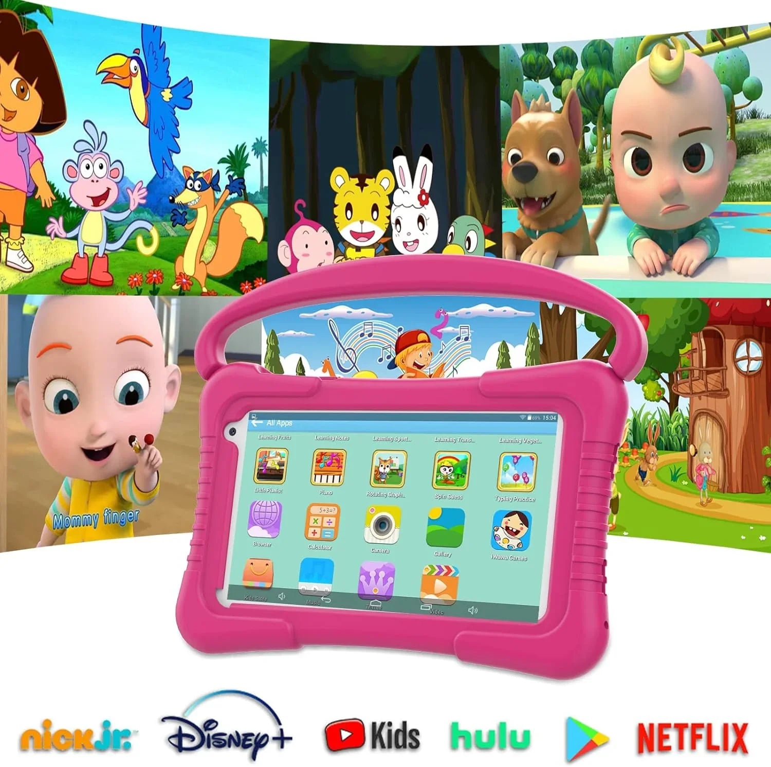 Parental Tablets inch Kids Kids Toddler Tablet 7 Games 32G Dual Android Pre-Installed with for Software WiFi Educational Netflix Kids Tablet 11 Kid-Proof Tablet Camera Kids YouTube Control,