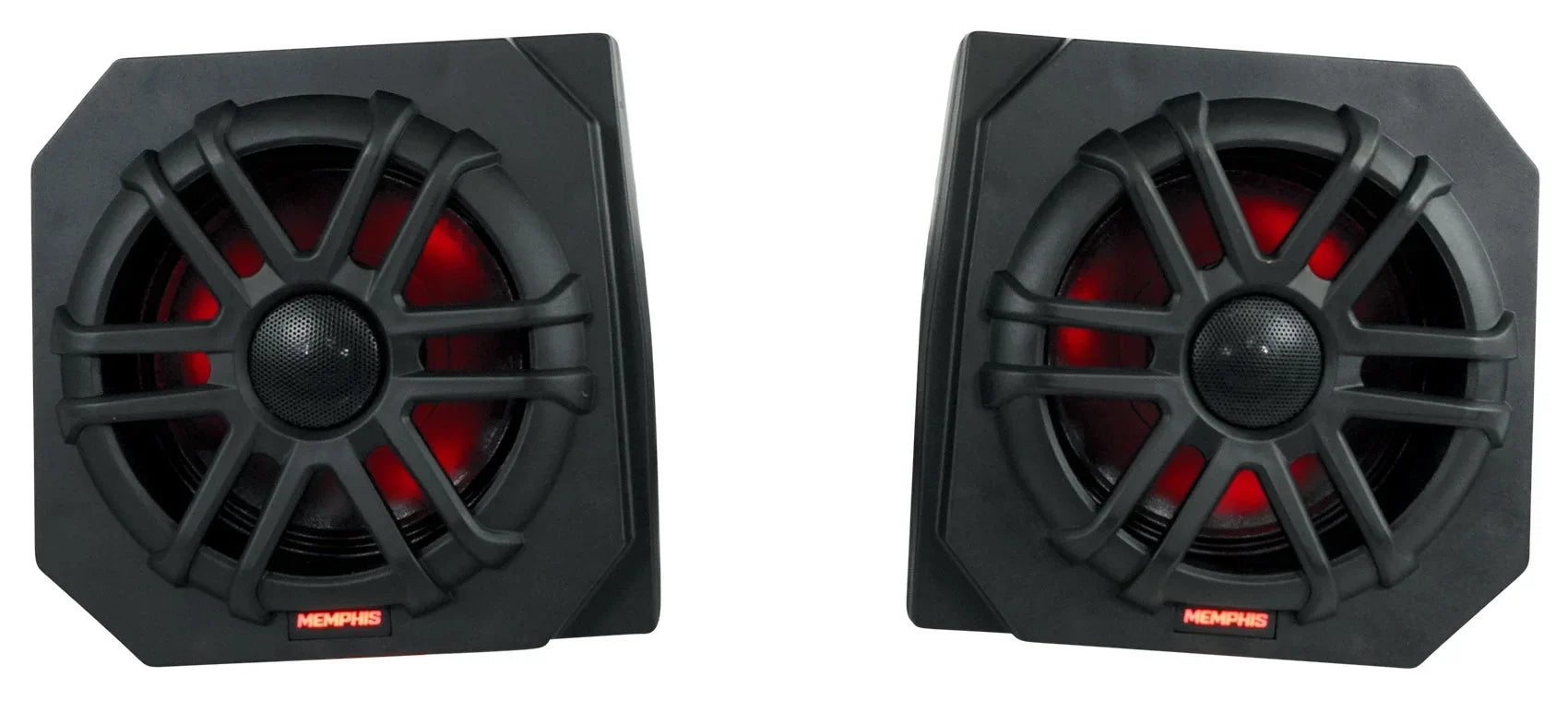 XP900 Pods+LED Memphis Tower RNGR65FE Speakers+Amp Ranger For 2) Polaris 2013-17