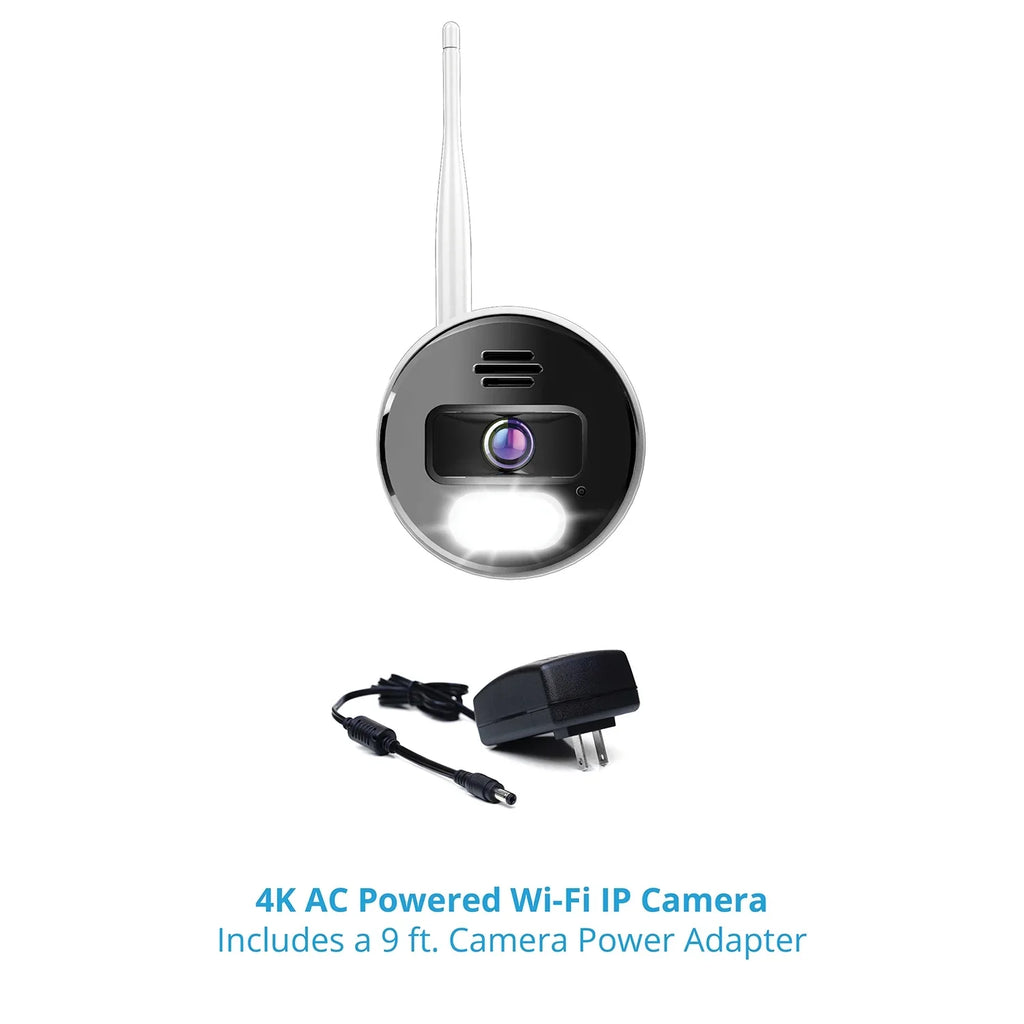 4K Wi-Fi HD Audio Night 2-Way Owl Camera IP with