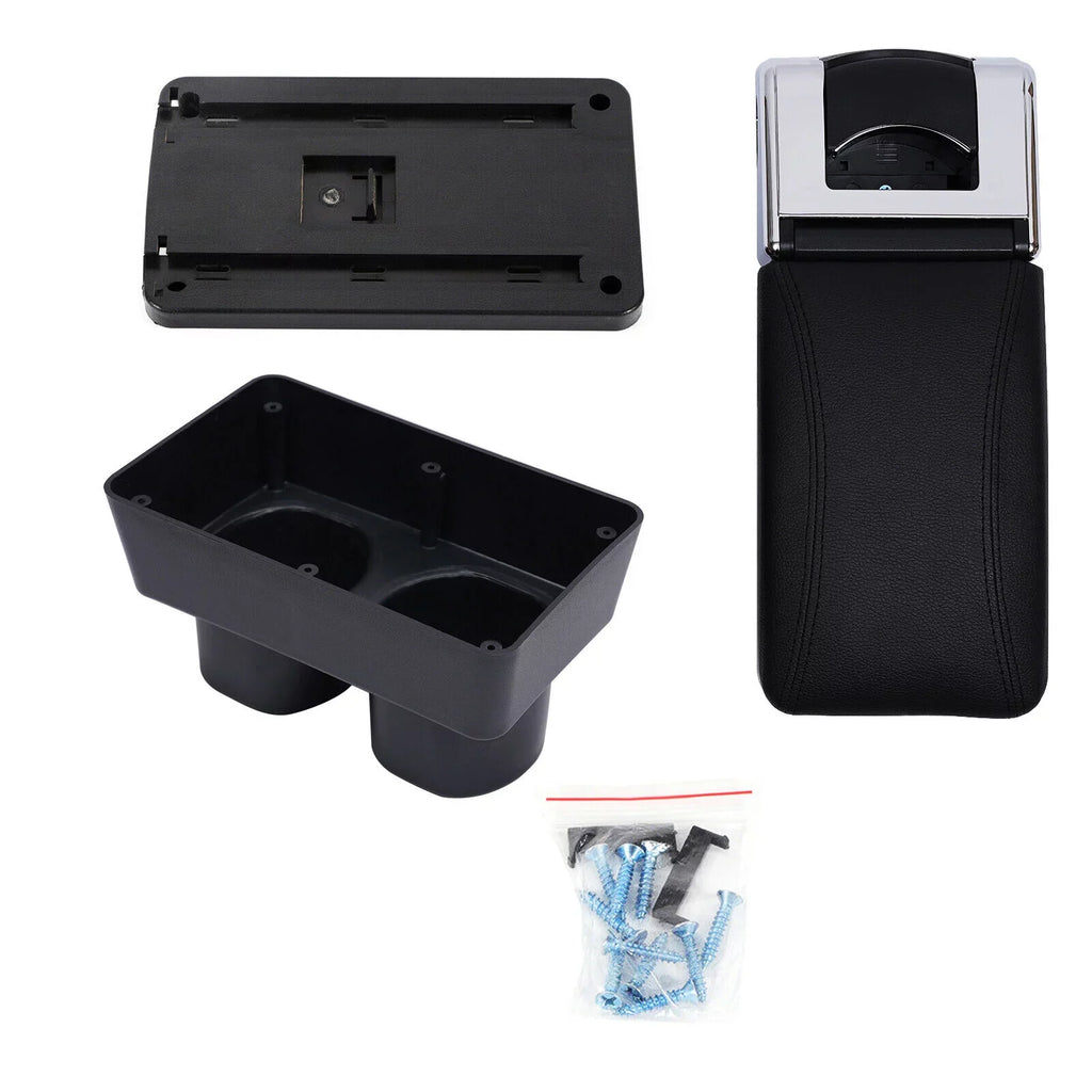 Container Armrest Nissan 2007-2011 Arm Rotatable Center Rest For Versa/Tiida/Latio Black Storage Holder Car Console ZhdnBhnos Box