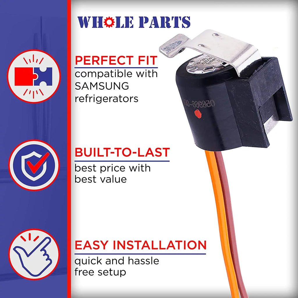 Defrost Replacement Thermostat Some 058966-000 # Terminator & - Compatible Whole With Parts Refrigerators Part Viking