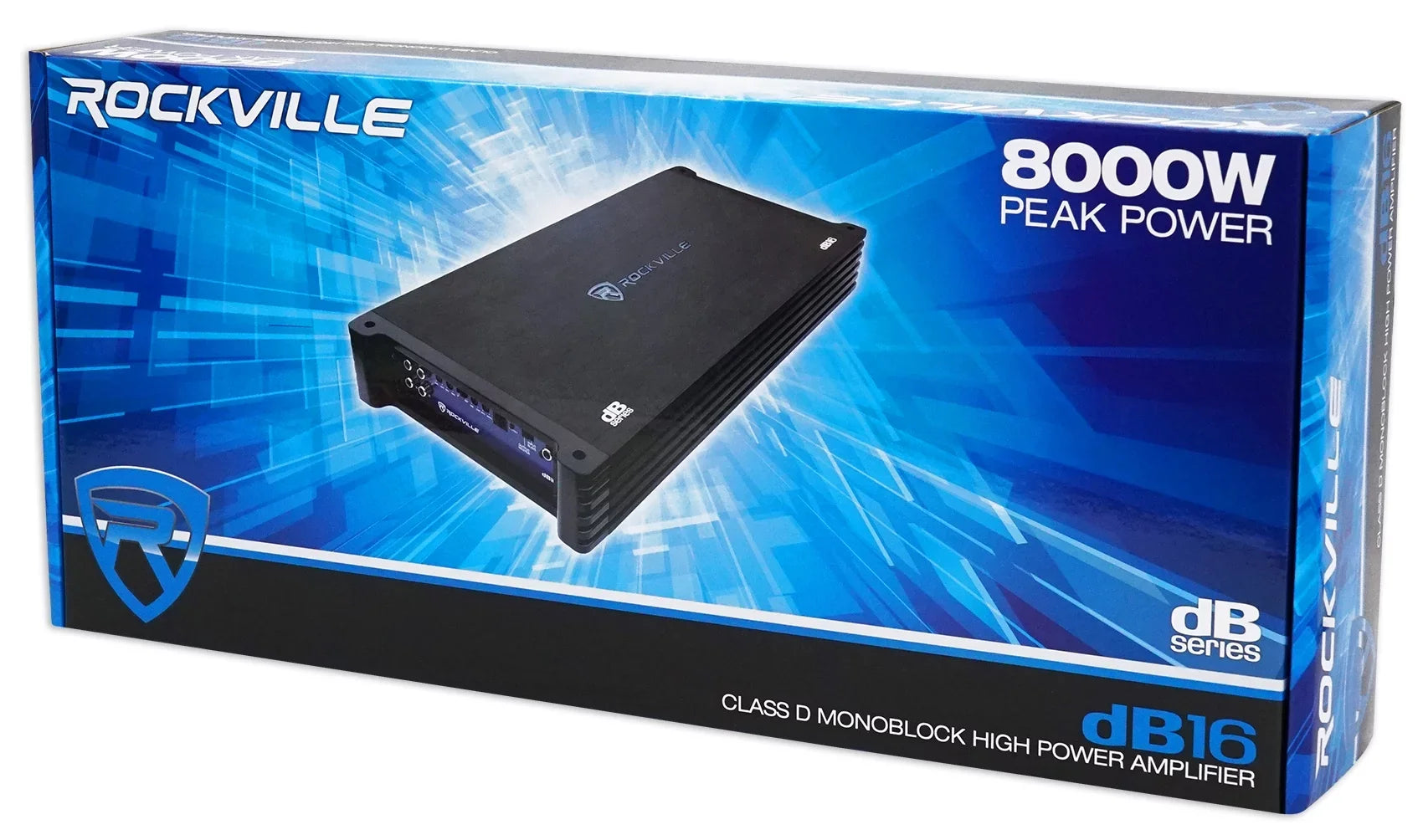 Box+Mono Subwoofers+Sealed Watt W12K9D2 Sub 12" 8000 (2) Rockville Amplifier+Amp V3 Kit