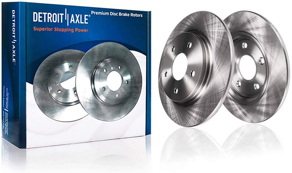 Rotors Brake Brakes Axle Brake 2.5L 2015 Brakes Detroit Rear 2016 for Front Ceramic Kit 2014 2013-2016 Escape 2013 Brake Rotors - and Pads Disc and 1.6L