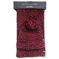 Navy Set and Scarf Red Hat Logo Hilfiger Tommy and