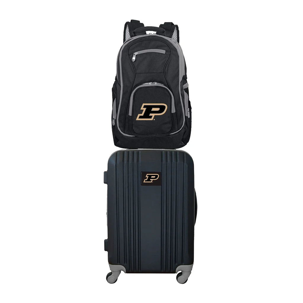 2-Piece Boilermakers and Luggage Purdue Set Backpack NCAA