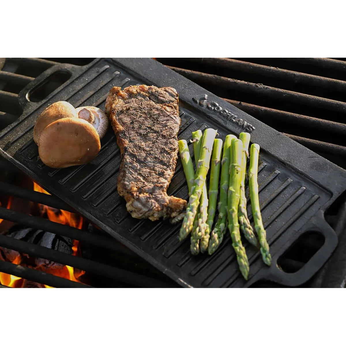 Griddle Iron Camping Coghlan's Black - Cast