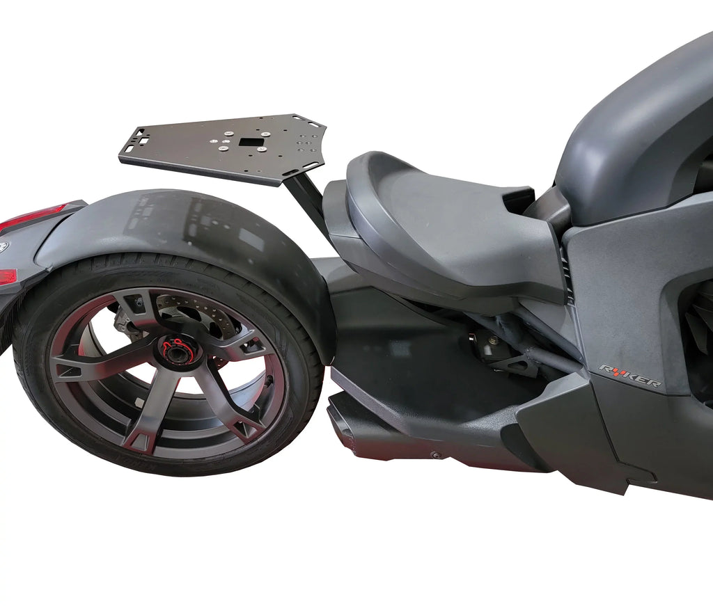 Black Rack MAX Luggage Ryker Am NO Can MOUNT NEEDED