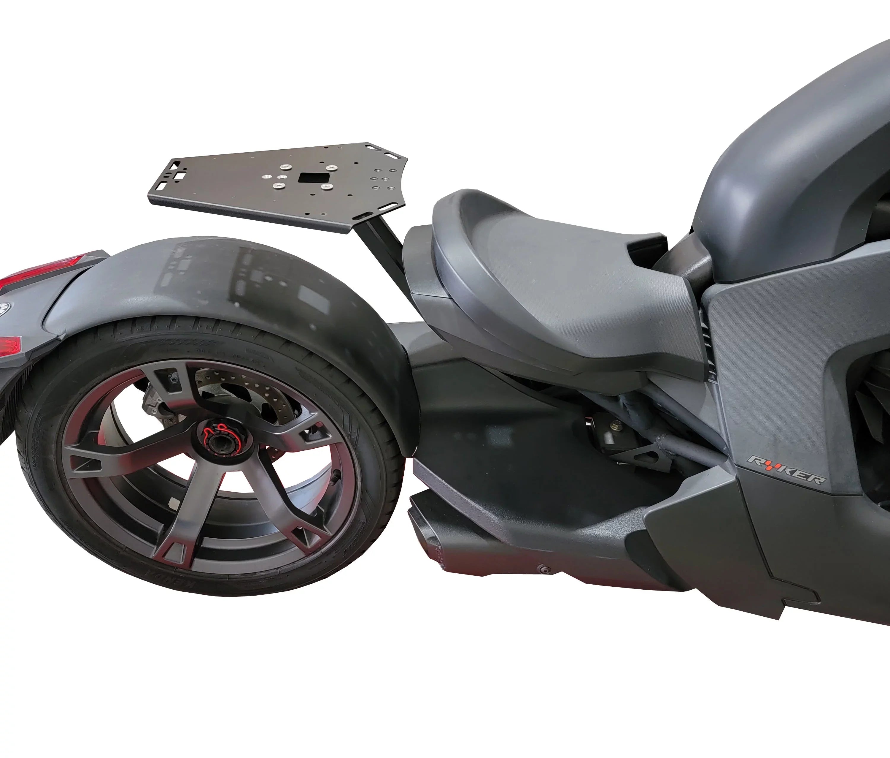 Black Rack MAX Luggage Ryker Am NO Can MOUNT NEEDED