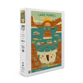 (19x27 500 Family, Adults Lake Piece Puzzle for and Arizona, Powell, Geometric Premium Dam, in Made inches, USA) Jigsaw Canyon Glen