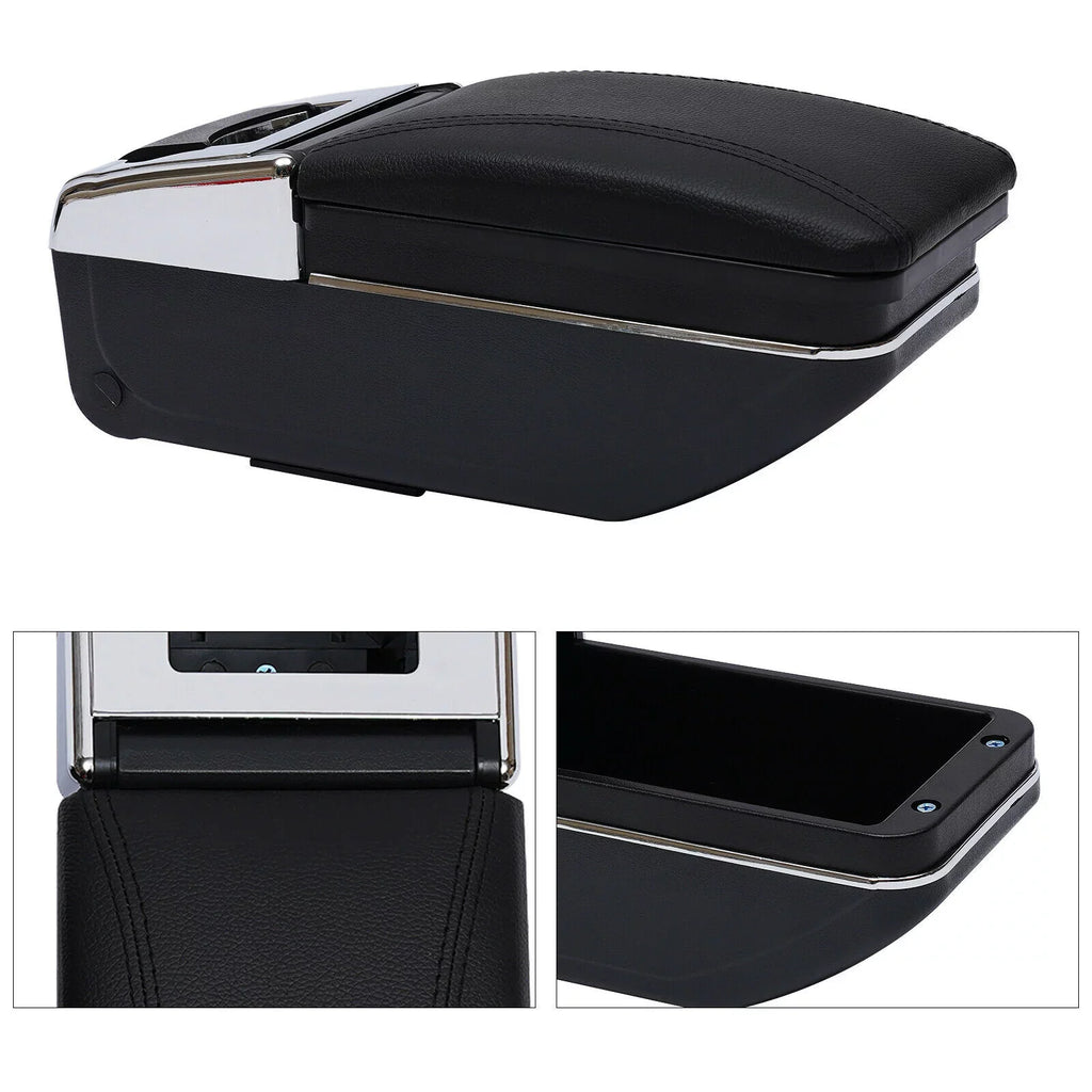 Container Armrest Nissan 2007-2011 Arm Rotatable Center Rest For Versa/Tiida/Latio Black Storage Holder Car Console ZhdnBhnos Box