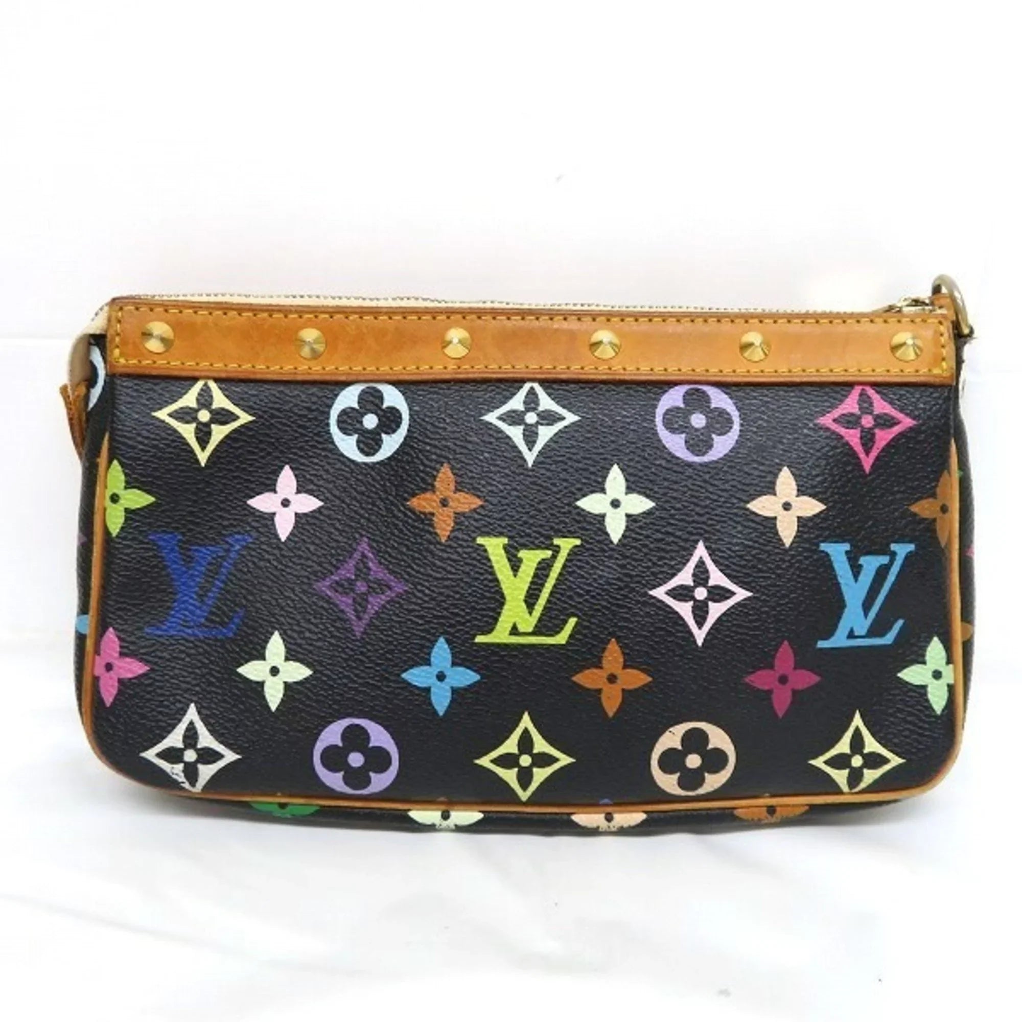 Pochette Handbag Accessoire 2WAY Used M92648 Pouch Authenticated Monogram Multicolor Ladies