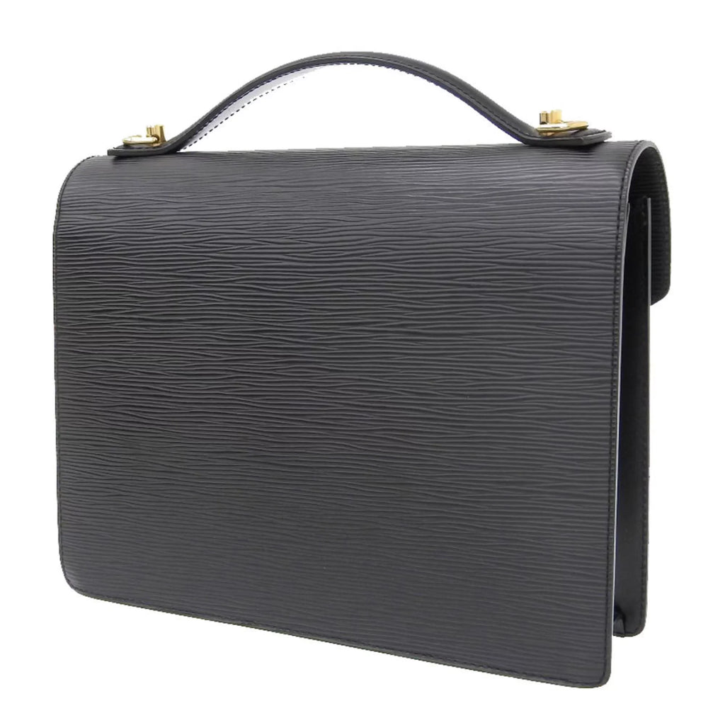 2WAY Used Monceau Epi Bag Authenticated Noir M52122