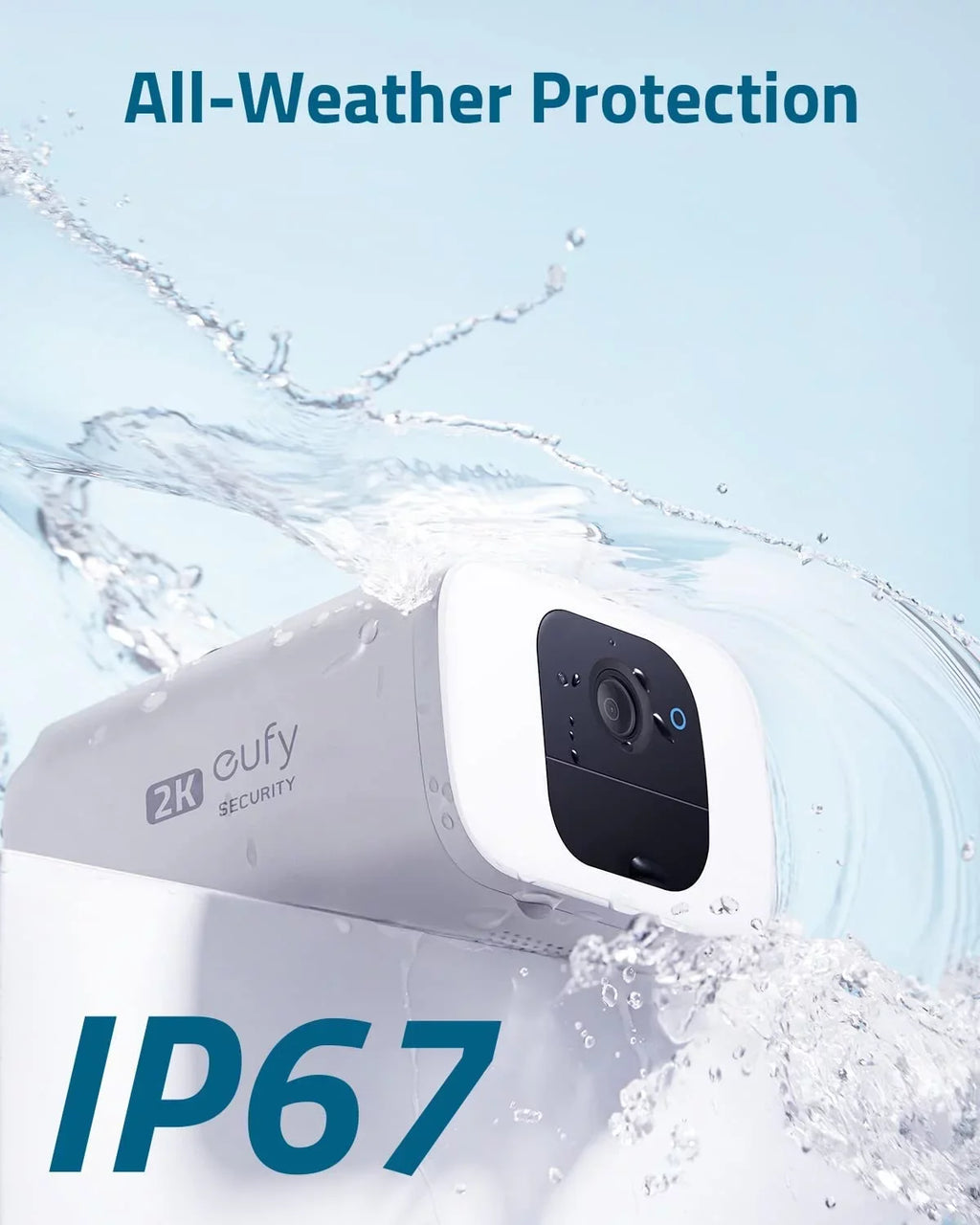 Resolution exterior 2K Wireless Solar Anker Security eufy Camera, Camera, Security