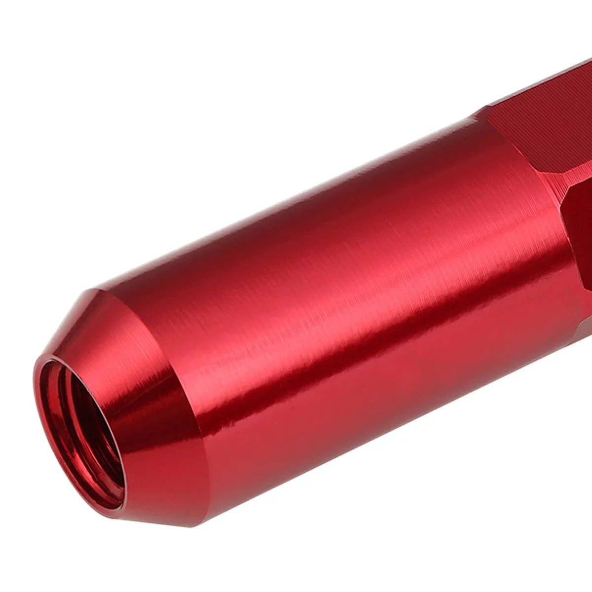 '+ M12 Lug x Drive Nuts Alloy 20-Piece LN-ZTL-9030-15-RD Deep Wheel Extension (Red) DNA Aluminum Motoring 1.5