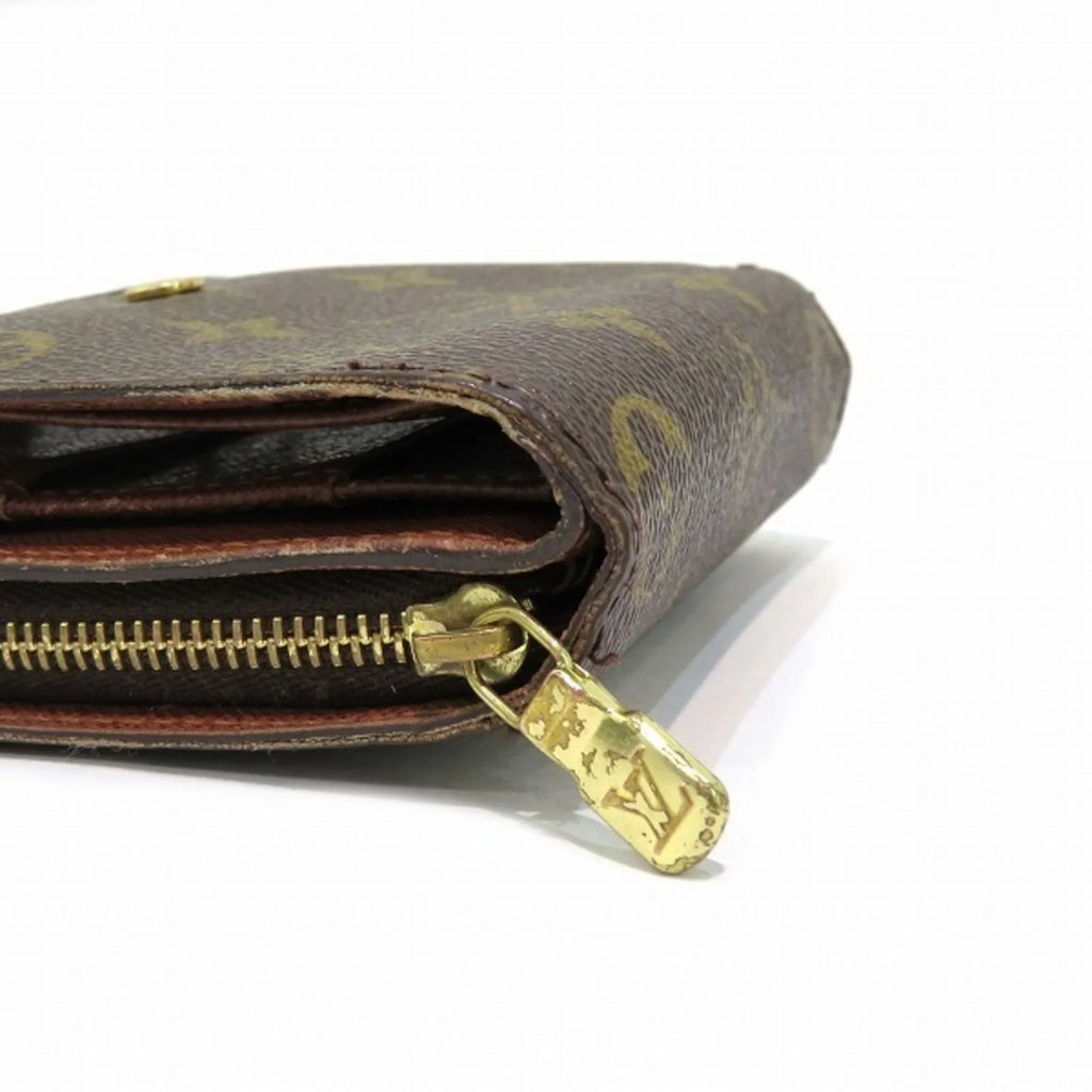 Monogram Women's Zip Pre-Owned Men's Bifold M61667 (Fair) Wallet Compact