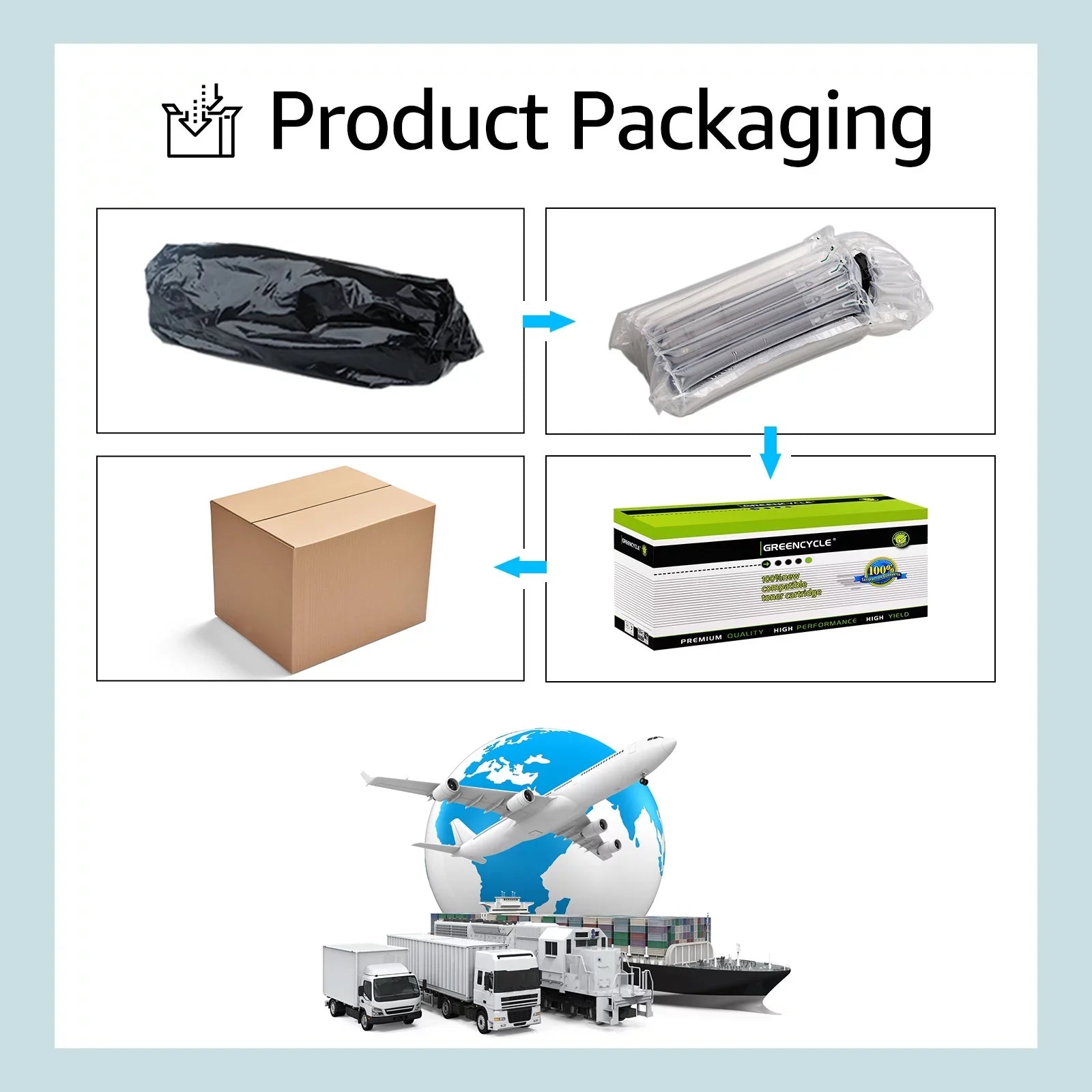 2 ML-2165 Cartridge 101S with GREENCYCLE ML-2165W SCX-3400 Pack SCX-3405FW SCX-3405W Compatible Black Toner MLT-D101S for Replacement Printer