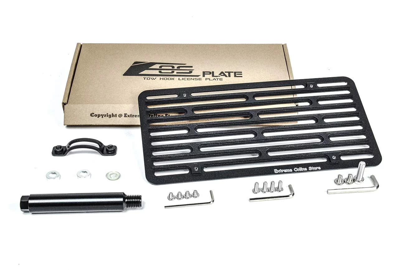 Extreme Online Cooper Relocator Convertible for Cooper/Cooper Version Mount 2011-2015 Sized Bumper Hook Bracket Plate Full Front 2Dr 2 Mini S EOS MK2 R57 Tow | License Store