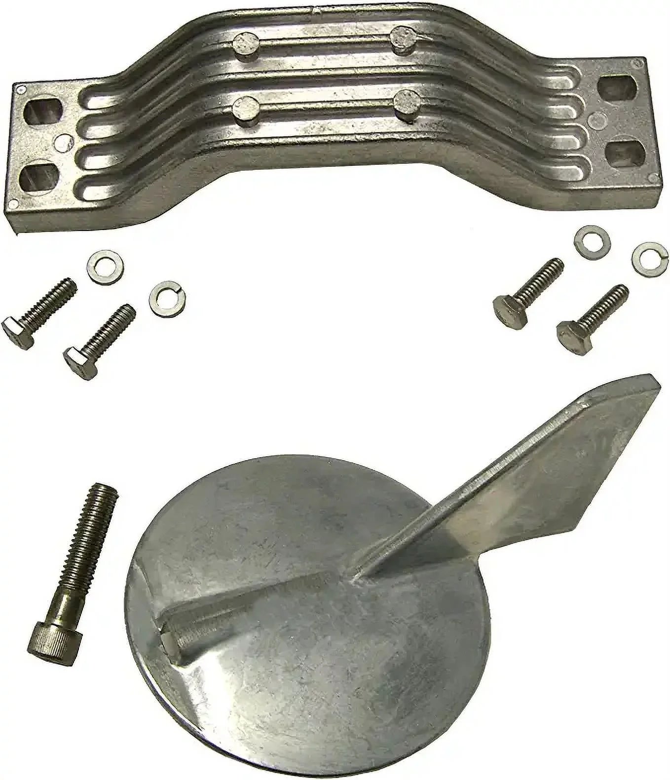 Outboard Magnesium Freshwater For Rotation) (Right 150-200 Hp Use Kit Yamaha Anode Hand