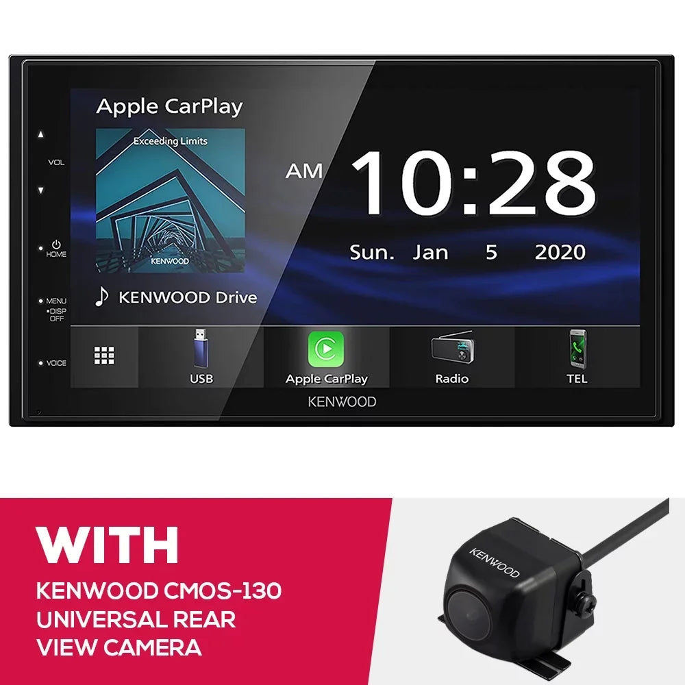 Camera Kenwood & View Receiver CMOS-130 DMX47S Multimedia Universal Digital Rear New