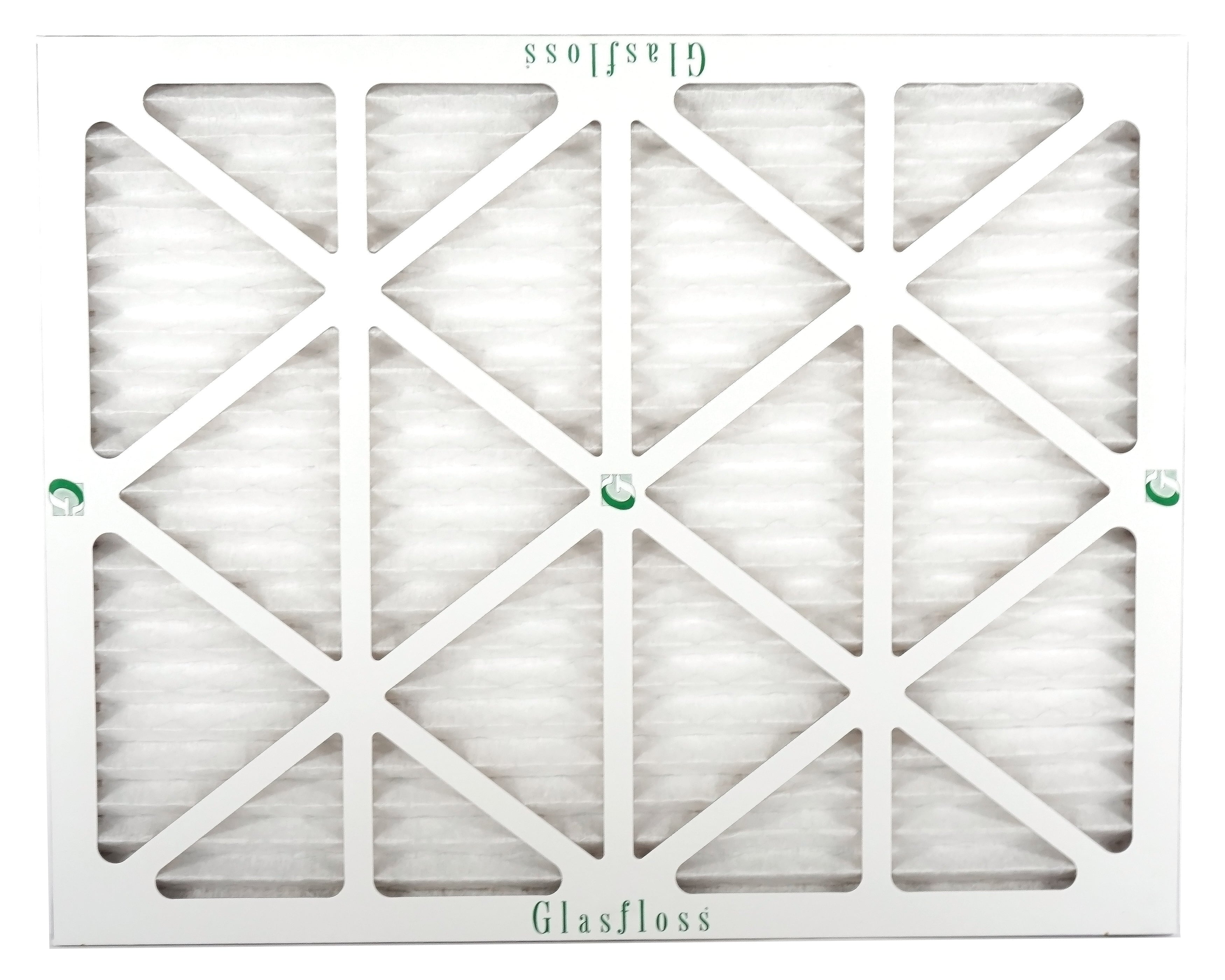22.5x7/8 MERV - dimension: USA Air Made -Qty:12 10 - x inch) Filter 20x23x1 Furnace Glasfloss (Actual 19.5 in -