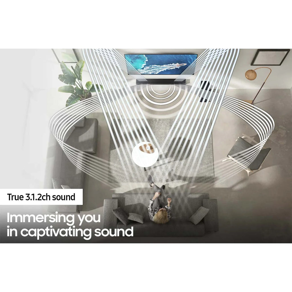 Active 3.1.2ch Kit Wireless Soundbar 2x Bundle (2021) Plan + Protection Deco Extended HW-Q600A/ZA Atmos Dolby HDMI DTS:X HW-Q600A with w/ Subwoofer Software Streaming Gear + Cables / with