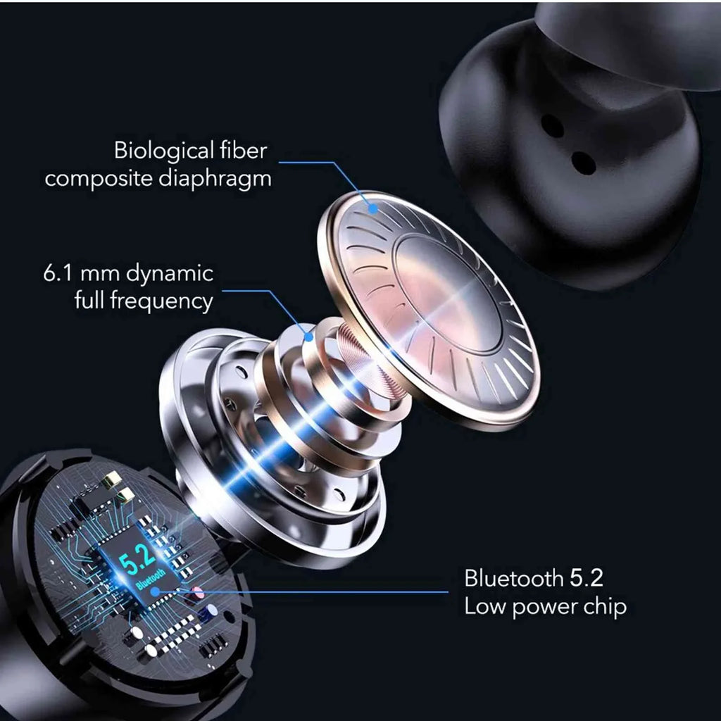 '+ Wireless Pro Black, 5.2 Charging Earbuds Case, with Compatible Balanced, Bluetooth Dual Connection, K12 Connect, Bass Resistance, Bluetooth Boost True UrbanX IPX5 liquid