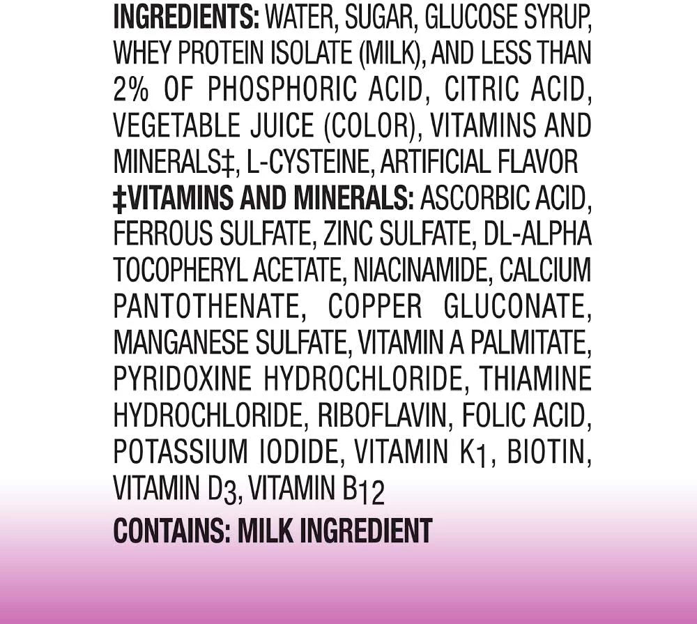 Breeze Carton, 8 ounce Boost Drink 24 Count Berry, Nutritional Wild