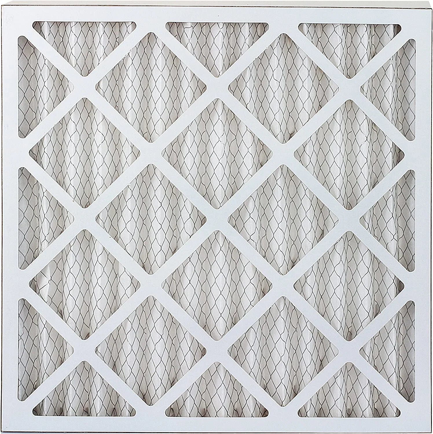 Filterbuy Pleated 13 Filters AC 20x20x4 HVAC (5-Pack) MERV Air Furnace
