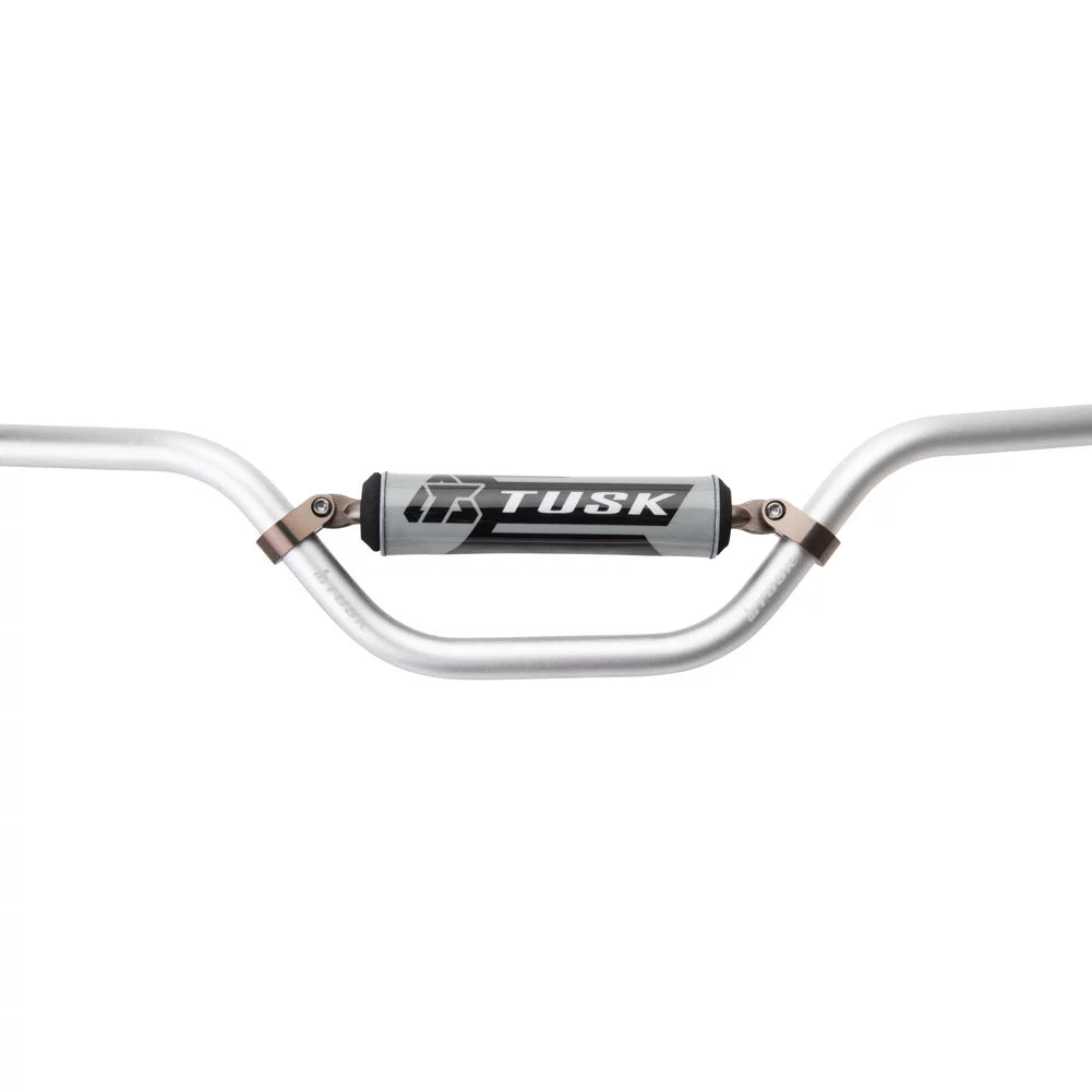 2000 Tusk Bend LX3 Silver LEM 7/8" Aluminum For T-10 SX Mini Handlebar