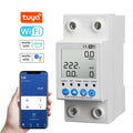 Current Control Voltage and Tuya Meter Timer Alexa Function Switch Monitoring Circuit for Breaker Intelligent Protecting Amazon Power home with Leakage WiFi Compatible Voice