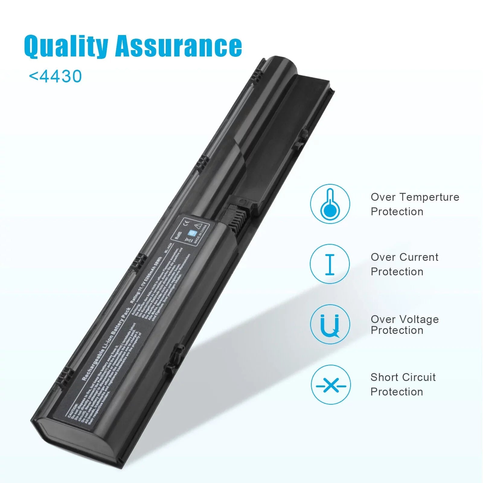 Battery 4430s 4530s PR06 4330s 4440S 633805-001 HP Probook 650938-001 4540S For