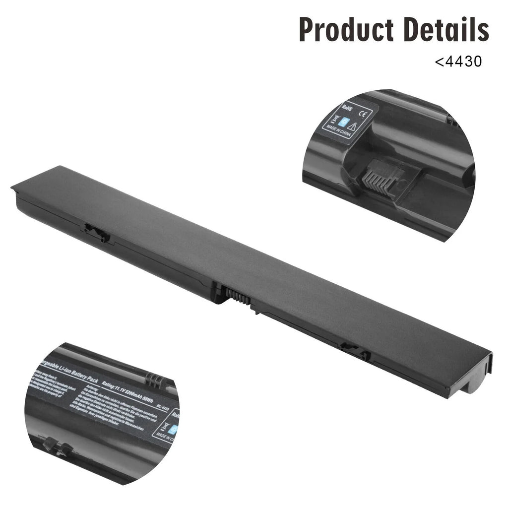 Battery 4430s 4530s PR06 4330s 4440S 633805-001 HP Probook 650938-001 4540S For